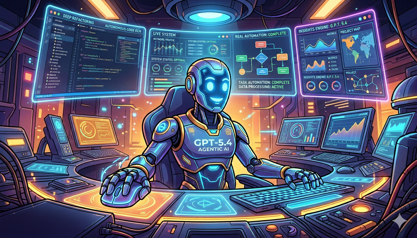 GPT-5.4: The Flagship Leap Toward Agentic AI and Autonomous Computer Use